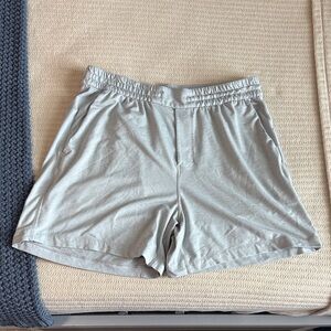 lululemon athletica Soft Jersey Short Gray Athletic Shorts